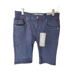 Cultura Modern Fit Stretch Black Jean Shorts, NWT, Size 30